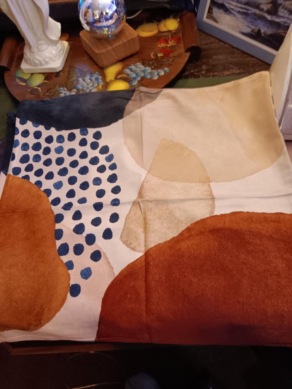 Boho Throw Pillow Covers Set of 2 Mid Century Modern SUPER Soft NWOT STUNNING!!